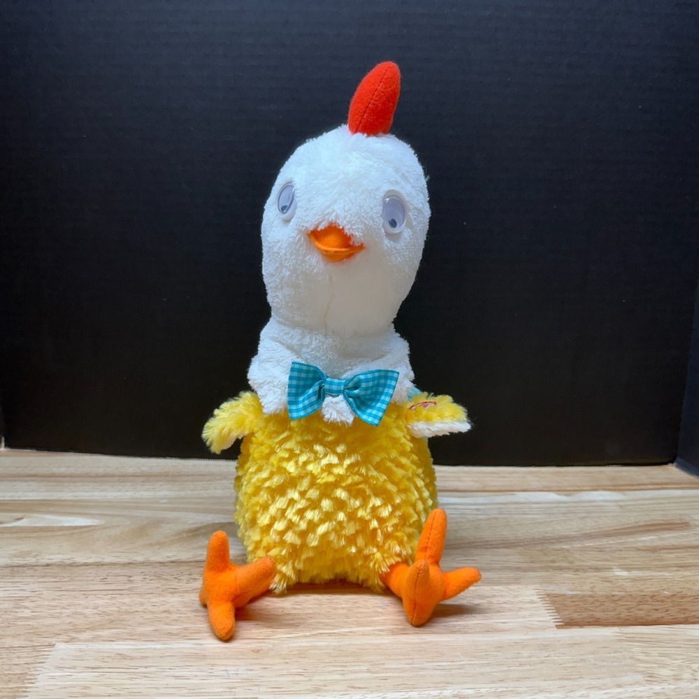 Hallmark Animated Plush Chicken Dance Going Bonkers Dancing Toy Figure Doll Fun